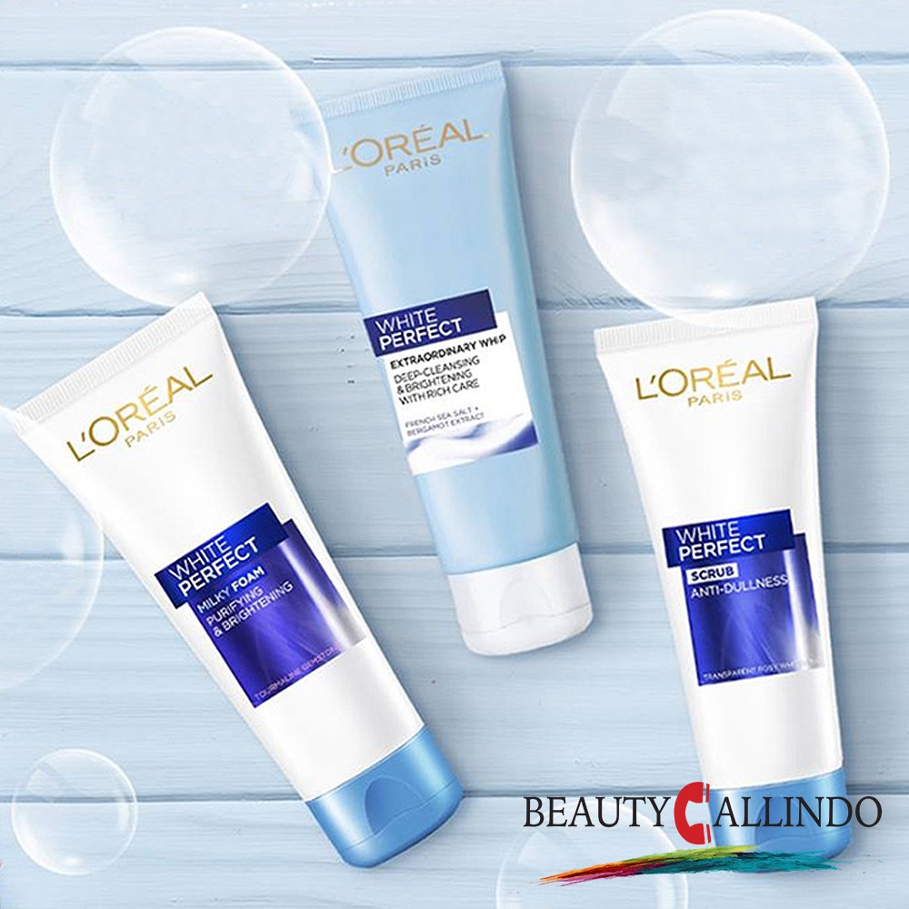 loreal white perfect whip foam