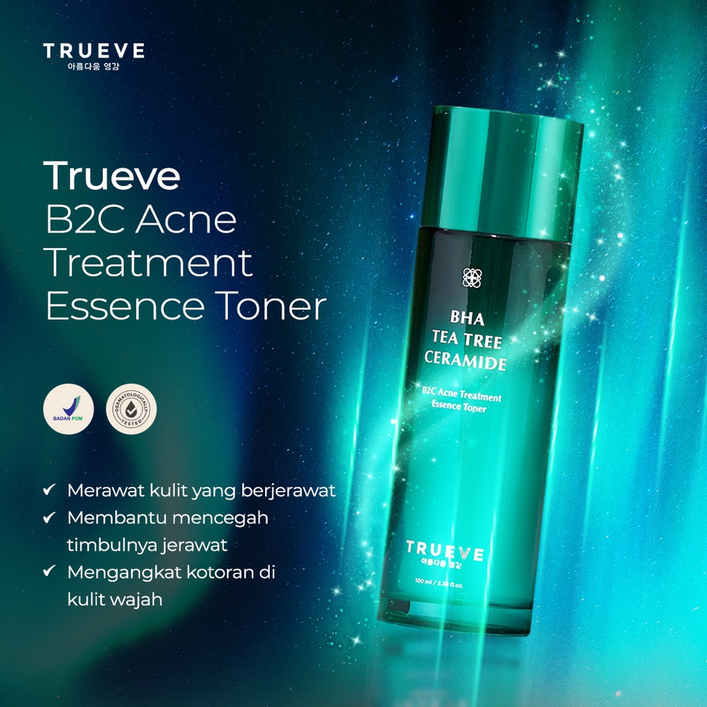 ★ BB ★ TRUEVE B2C Acne Treatment Essence Toner - 100ml