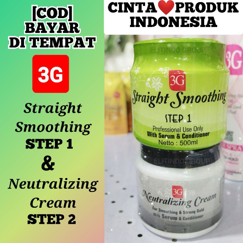 [COD] PAKET SMOOTHING/3G/PELURUSAN RAMBUT