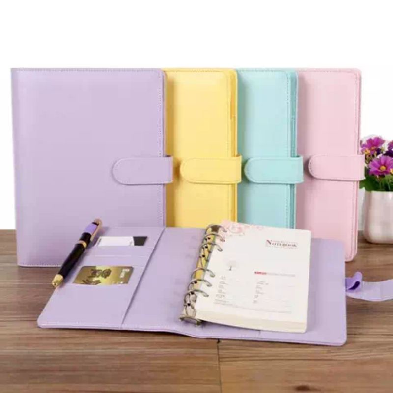 

BINDER BUDGETING SINKING FUND A6 MOTIF KULIT PASTEL