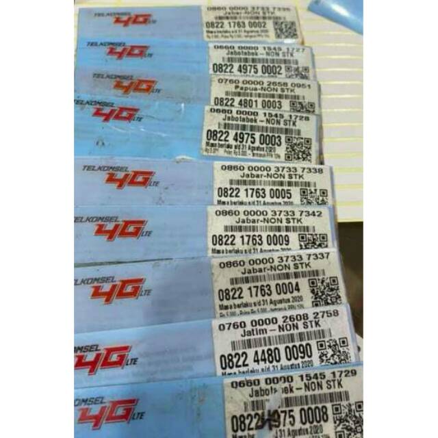 nomer cantik TELKOMSEL seri triple x