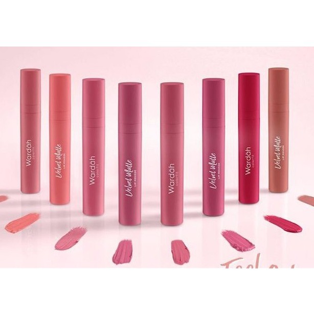 WARDAH Lip Cream Velvet Matte Lip Mousse