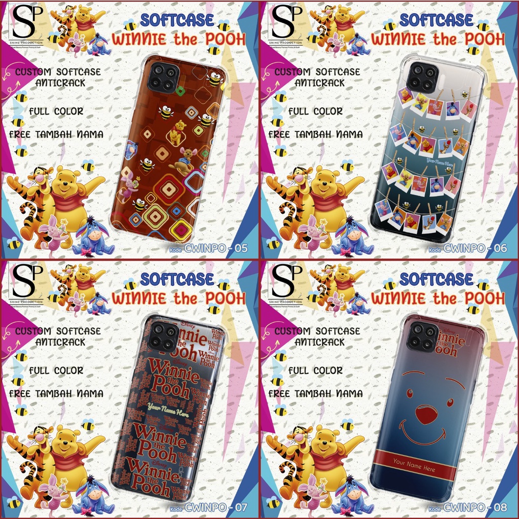 Softcase Winnie The Pooh For Realme C35 C31 C30 C25Y C21Y C21 C20 C11 2021 C17 C15 C12 C11 C2 C1 C25 C25s