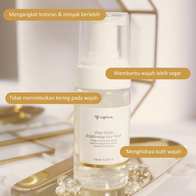 VAVL Pure White Series Brightening Face Wash