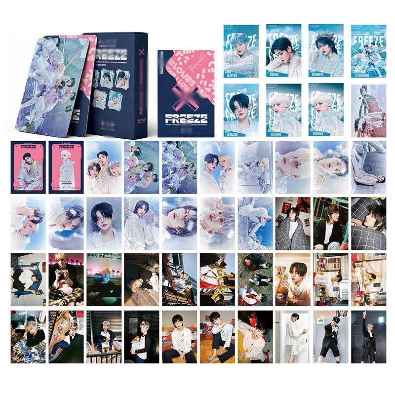 55pcs TXT 2022 Season 's Kartu Pos Lomo Album Foto