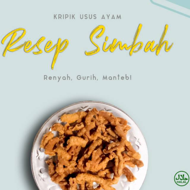 

KRIPIK USUS RESEP SIMBAH [45gr]