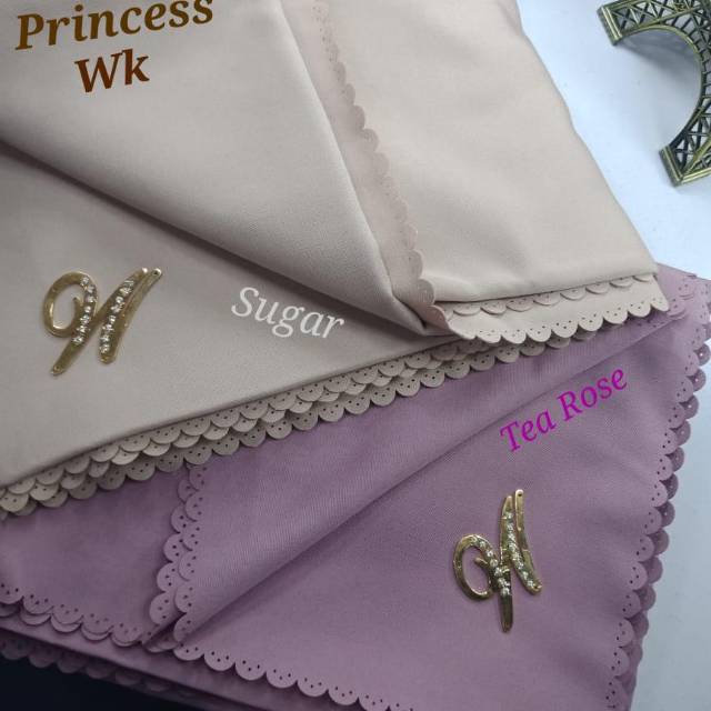 Hijab Voal Princess Wk (bahan ulta satin)