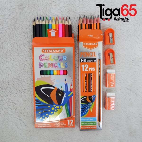 365 STATIONERY SET #40979 Buku &amp; Alat Tulis Anak / Karakter Fancy Gambar Lucu