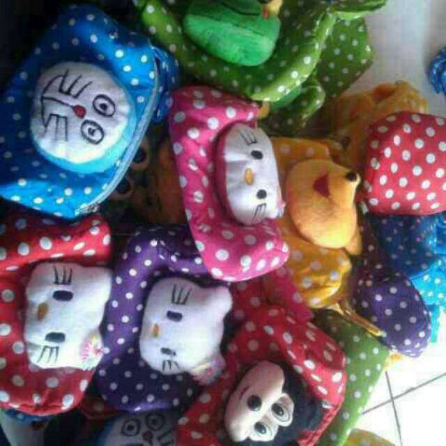 Dompet boneka / dompet karakter /souvenir dompet