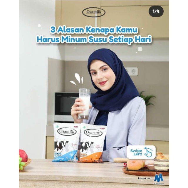 

Susu Osamilk Penambah nafsu makan & Penggemuk badan