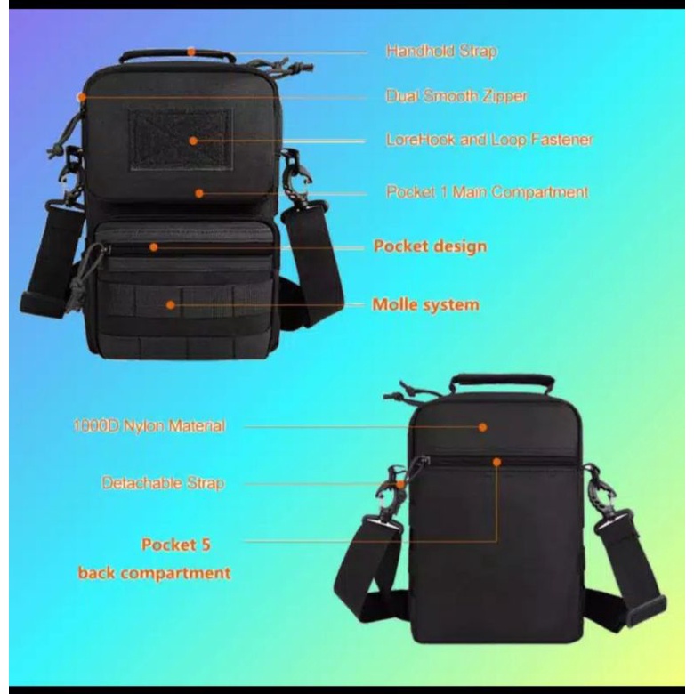 Tas Selempang Tactical Army Tas Selempang Pria