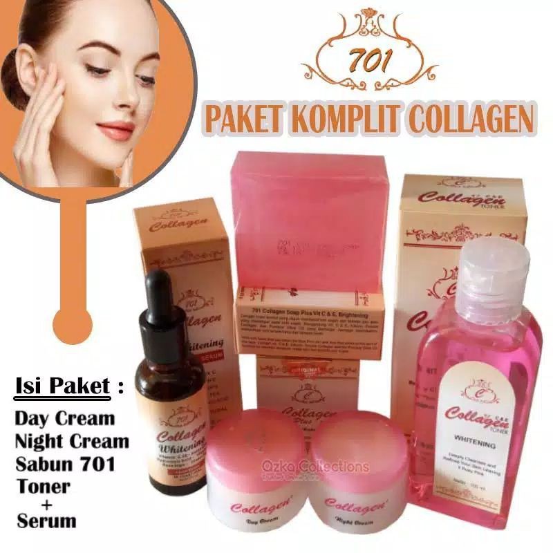 paket cream collagen 5in1