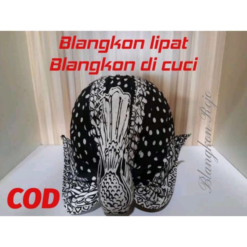 Blangkon Cuci Motif Garuda Keris Size Dewasa