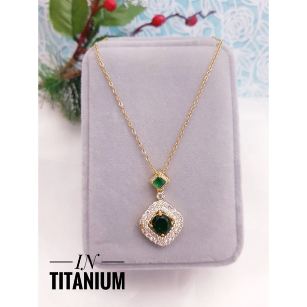 kalung titanium mewah 2374