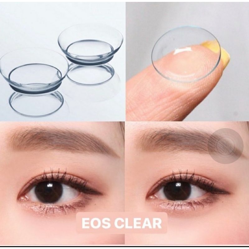 SOFTLENS EOS CLEAR softlens Bening Minus 0.50 s.d -15.00 Softlens Minus Tinggi Softlen  KEMENKES