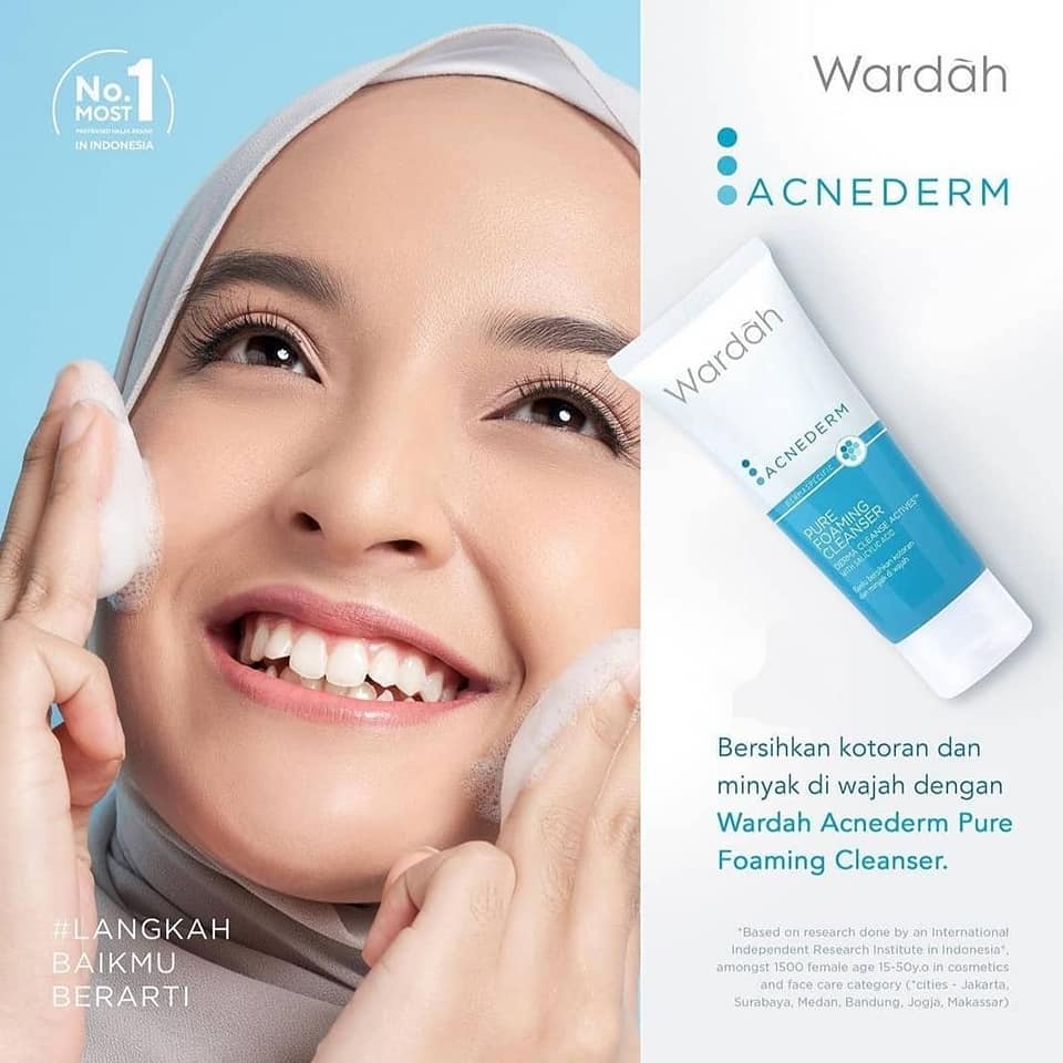 Paket Wardah Acnederm Series Complete Package - Paket Acne Skin Care Wardah-5