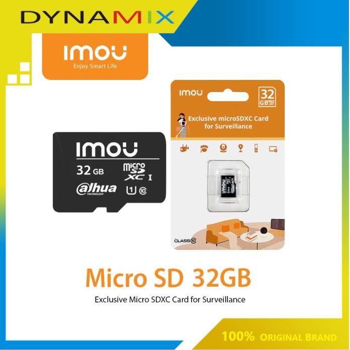 IMOU microSDXC Memory Card 32GB Class 10 - microSD - micro SD GARANSI RESMI