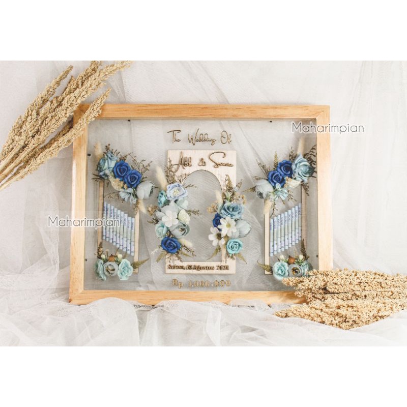 Mahar Rustic frame transparan