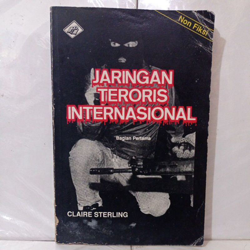 jaringan teroris internasional CLAIRE STERLING buku ORIGINAL