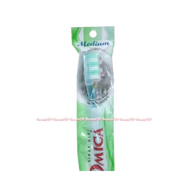 Omica Sikat Gigi Murah dengan Tutup helm Toothbrush Omeca