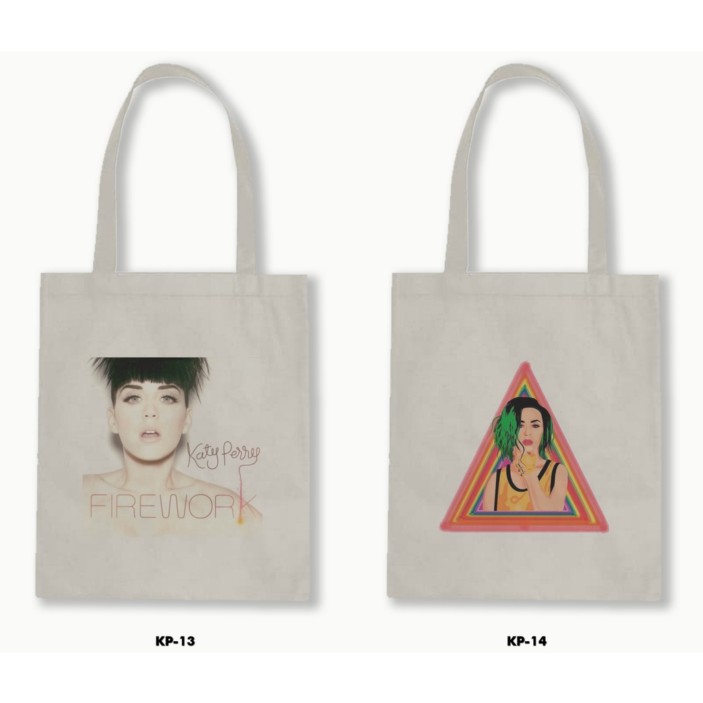 TOTE BAG BLACU - KATY PERRY 01