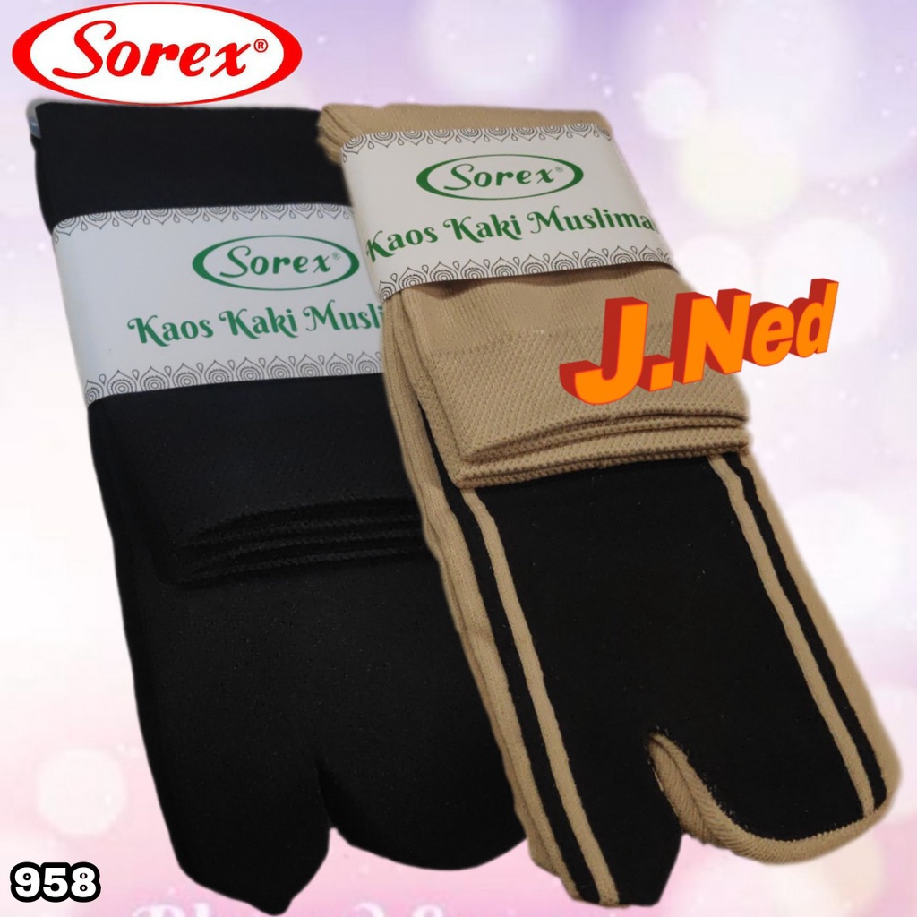 J958 KAOS KAKI MUSLIMAH DENGAN JEMPOL SIZE S - L