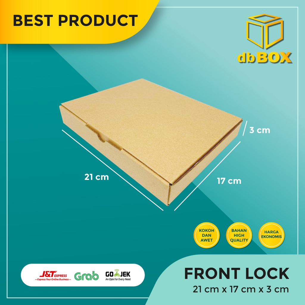 

(10pcs) Kardus 21x17x3 cm....Die Cut kotak aksesoris-dll model box pizza