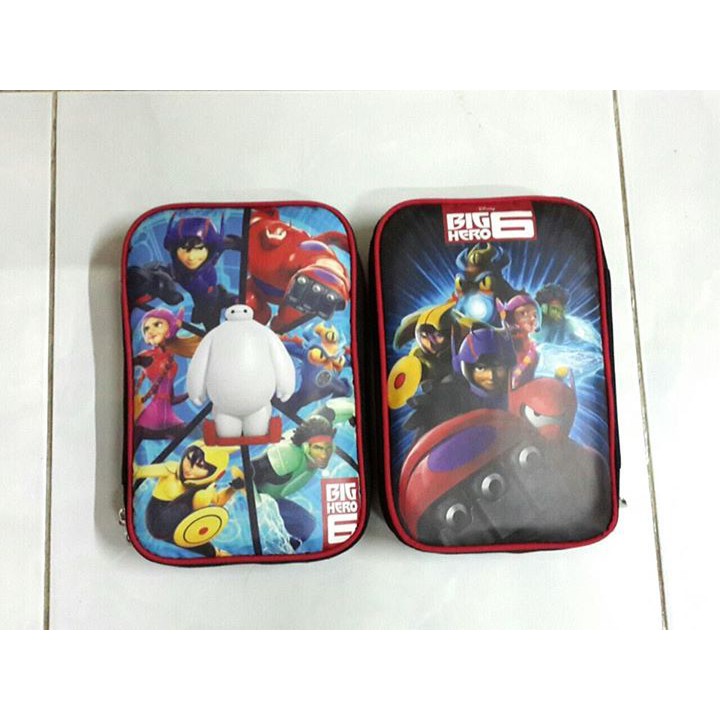 Tempat Pensil Anak Murah / Grosir Pencil Case / Kotak pensil Karakter Bighero Baymax