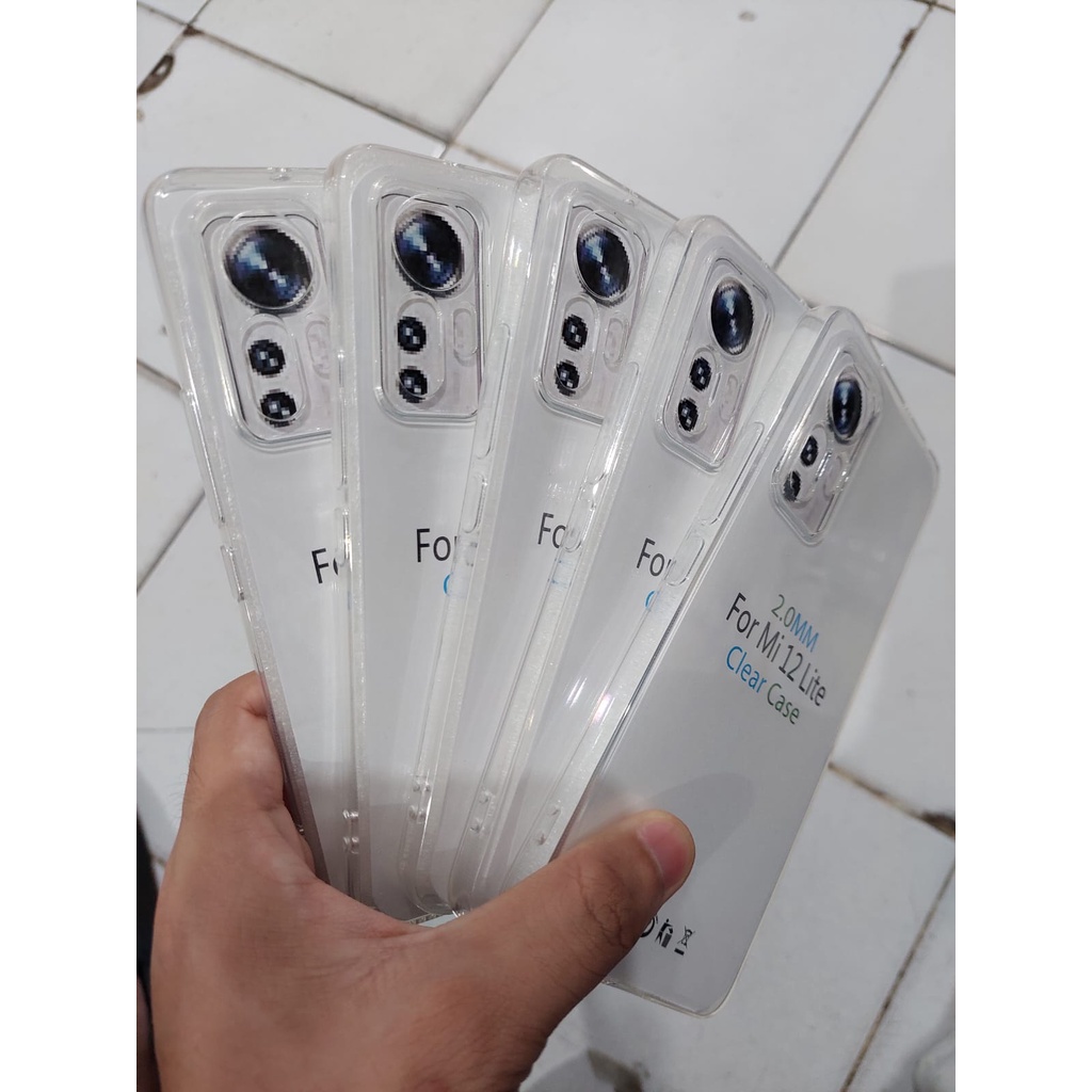 SoftCase OEM Transparan Xiaomi 12 Lite / Redmi 10 10 Prime  Bening UltraThin2.0mm SUPER CLEAR Mi12 Lite