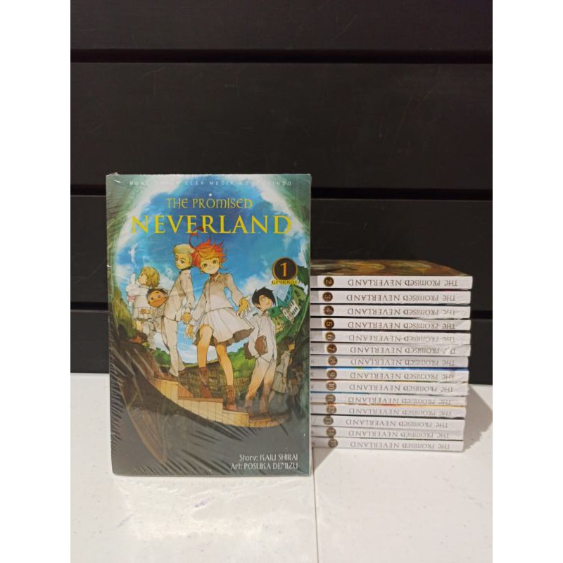 Komik Seri : The Promised Neverland by Kaiu Shirai, Posuka Demizu 1-20 (Tamat)