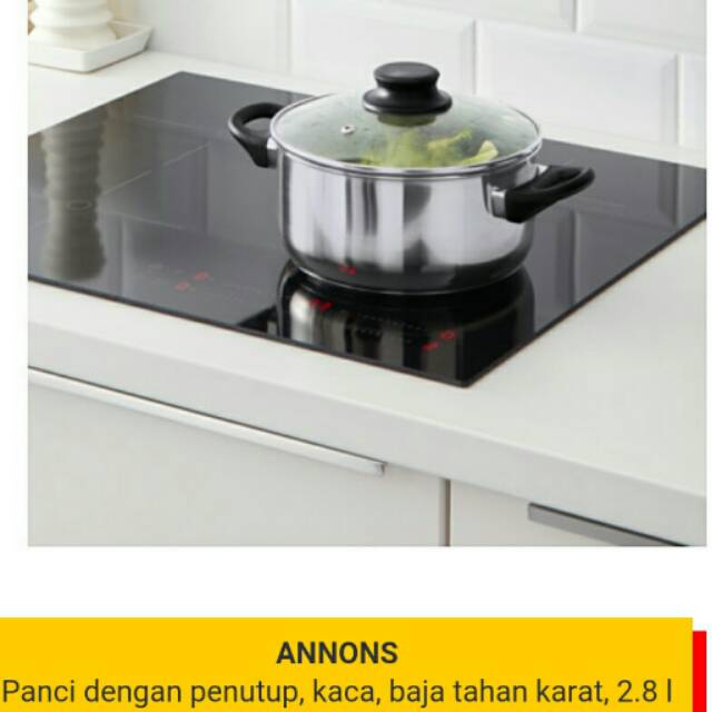 SUPER SALE & RECOMMEND IKEA ANNONS panci baja tahan karat