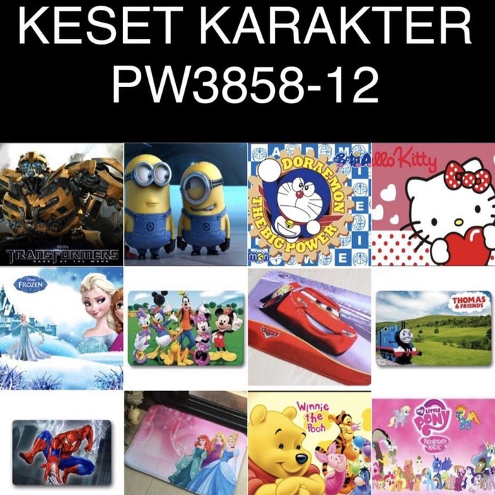 Unik Keset Karakter / Keset Import / Keset kaki Terlaris