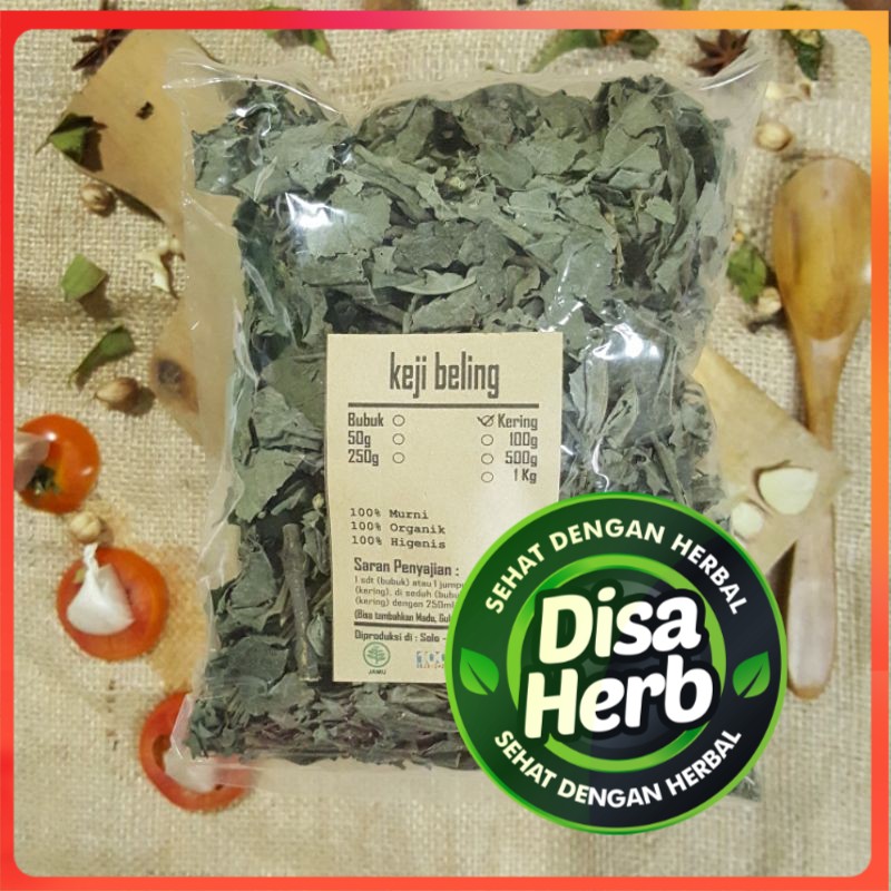 

DAUN KEJI BELING KERING 50 GRAM - Strobilanthes Crispa - MURNI - JSR - REMPAH