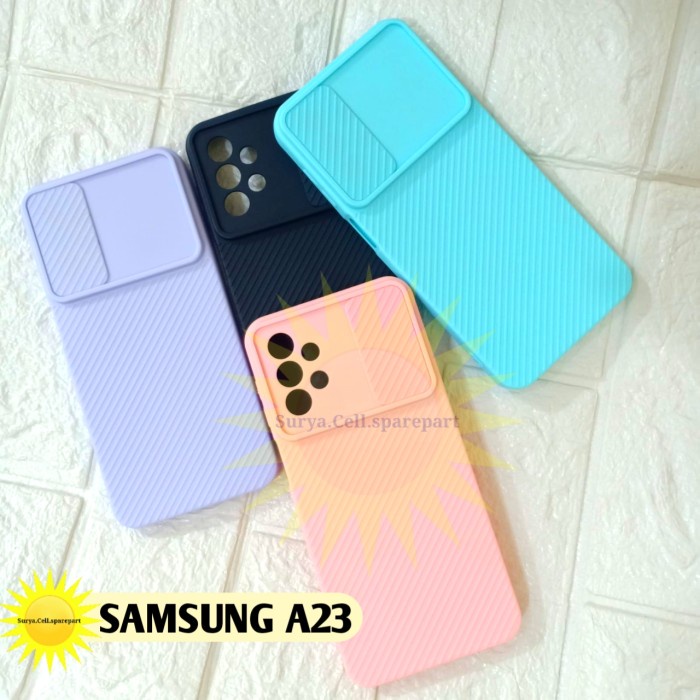 Softcase Slide Camera Protector Samsung A23 - SC