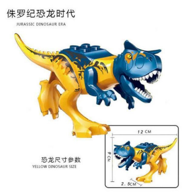 Lego Dino carnotaurus new model jurassic world park Fallen kingdom mainan dino dinosaurus