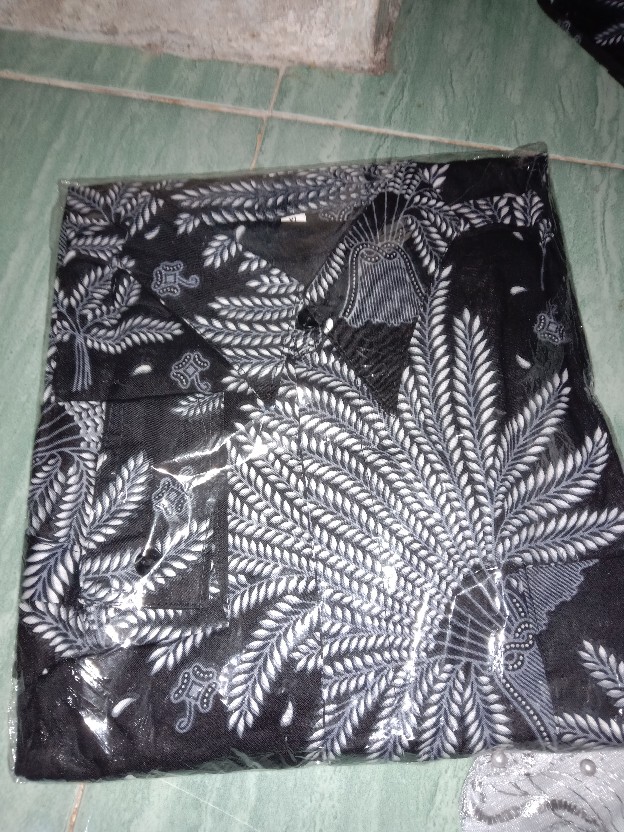 Ready 5 Warna - Batik Couple Granada Tile Mutiara