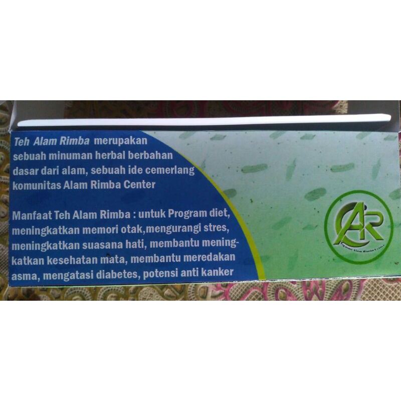

teh diet alam rimba