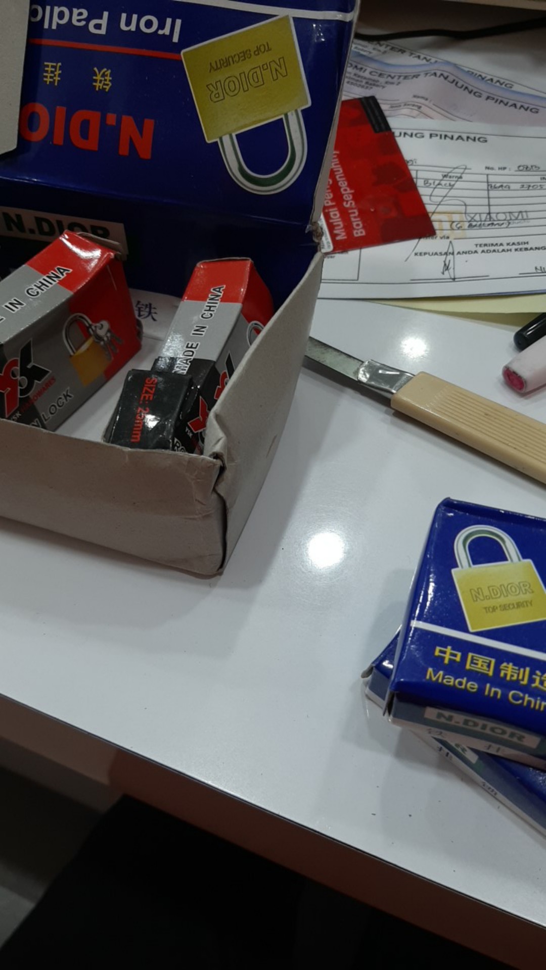 [terlengkap] Gembok 20mm, 25mm, 30mm, 40mm, 50mm Oliq Gembok Koper Kuning