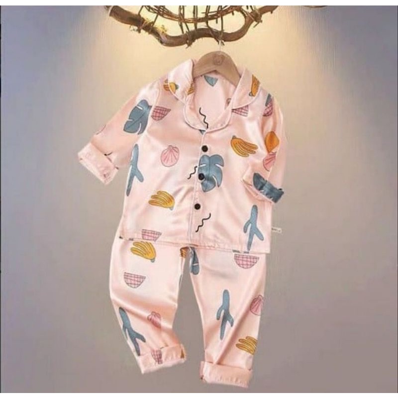 piyama anak korea piyama anak satin piyama satin anak