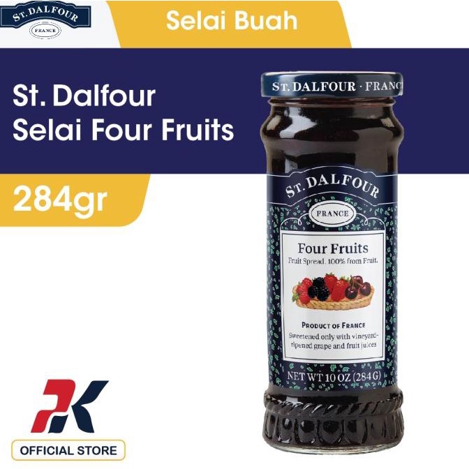 

Promo Awal tahun St. Dalfour Selai Four Fruits - 284gr Promo Awal tahun