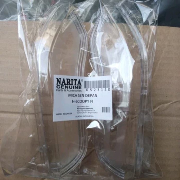 Mika Kaca Lampu Sein Depan Scoopy Fi
