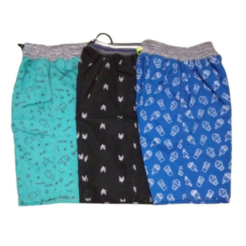 Celana Pendek Anak Laki Laki Cowok 12 Tahun Harian Santai Kolor