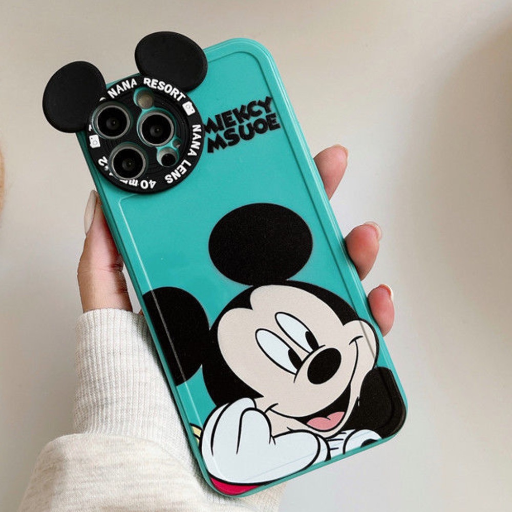 Case Motif Kartun Tikus Untuk IPhone 7 8 Plus 12 13 11 Pro Max X Xs Max Xr Ltsx