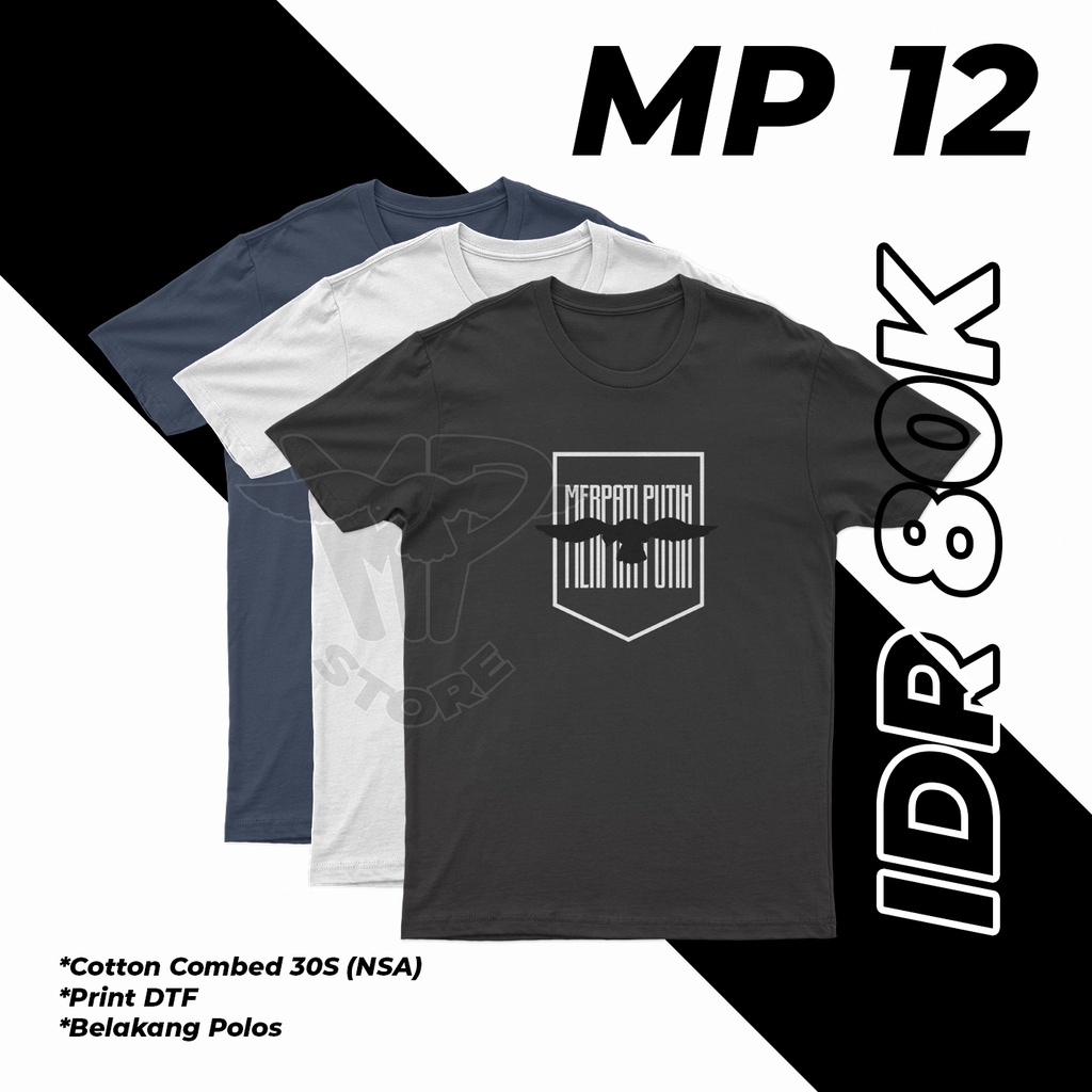 Kaos Pencak Silat Kaos Merpati Putih MP12