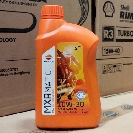 OLI MESIN MOTOR MATIC SCOOTER REPSOL MXR MATIC 10W-30 1 LITER