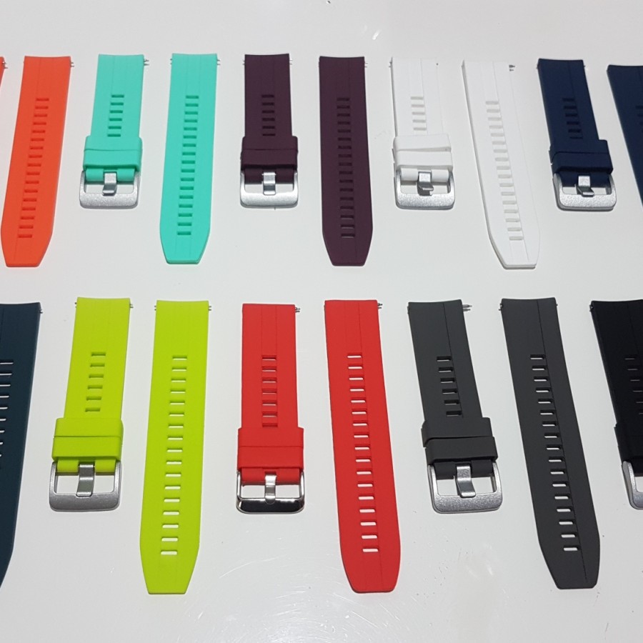 STRAP XIAOMI HUAMI AMAZFIT GTR 2 MODEL GT 22MM TALI JAM SMART WATCH SILIKONE RUBBER