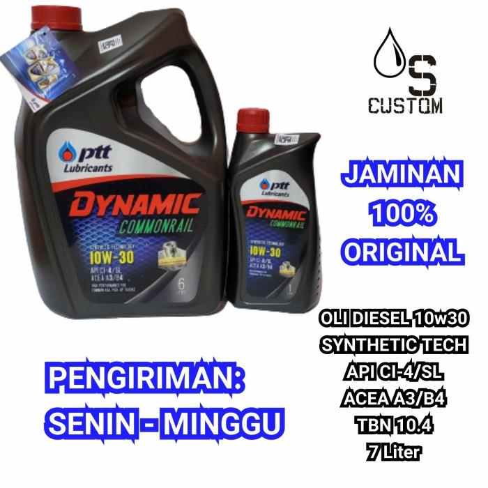 Oli Diesel PTT Dynamic 10w30 7L API CI 10w-30