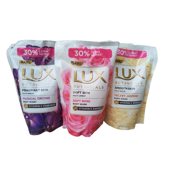 Lux Body Wash Refill 450ML (Lebih Hemat 30%)