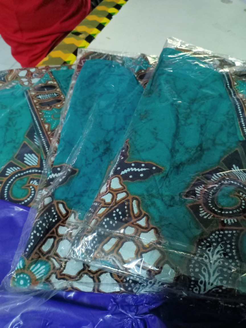 Bswart Batik Hrb026 Kenongo Hem Pendek Padi Pekalongan M L Xl Batik Pria Murah Modern Grosir