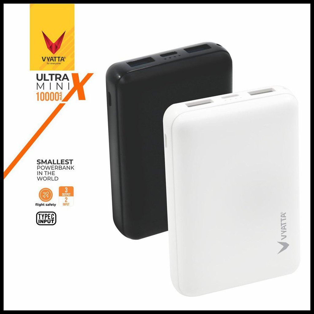 [[BAYAR DITEMPAT]] VYATTA ULTRAMINI X POWER BANK 10000 MAH - 12 BULAN GARANSI TANPA BATAS DISKON